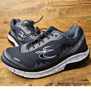 Gdefy Grey Mighty Walk Black Grey Walking Comfort Sneaker size 8